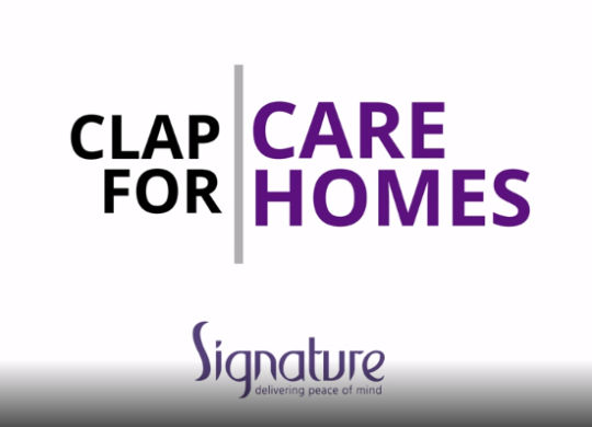 Clap-for-care-homes